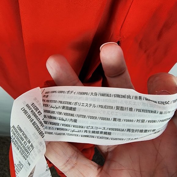 Abercrombie & Fitch Spaghetti Strap Midi Dress S - Picture 6 of 6